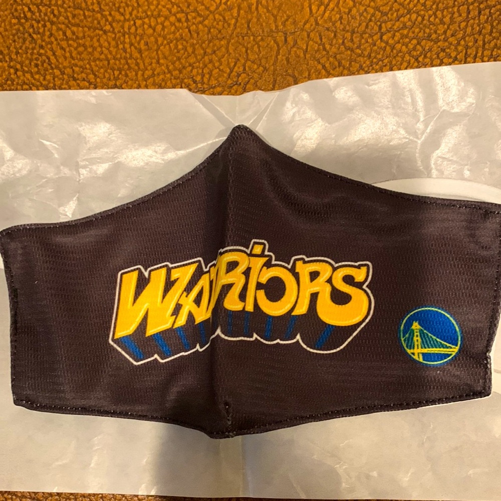 NBA Golden State Warriors Face Mask beautifully crafted soft fit!